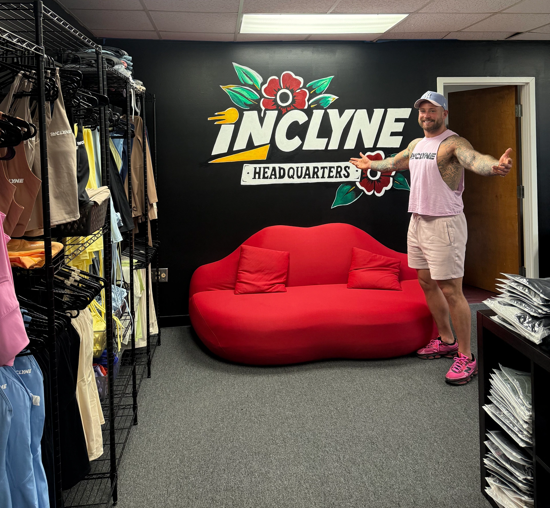 Inside the iNCLYNE headquarters in Newport News, VA